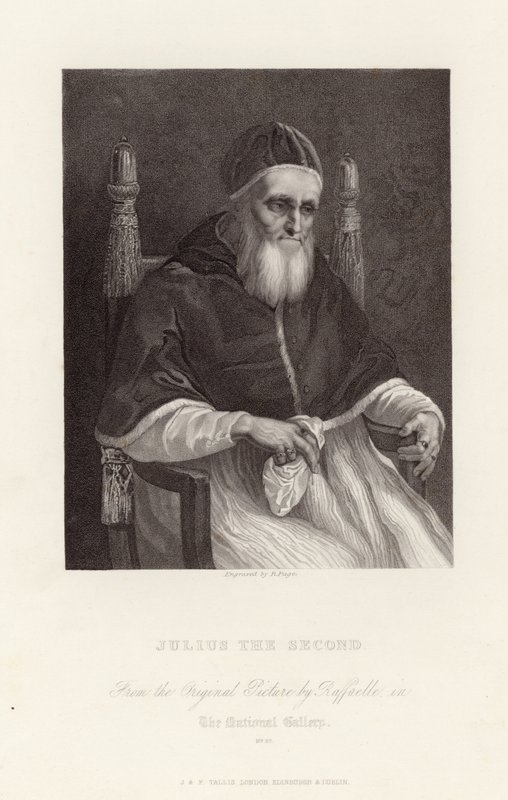Julius den andre av Raffaello Sanzio Raphael