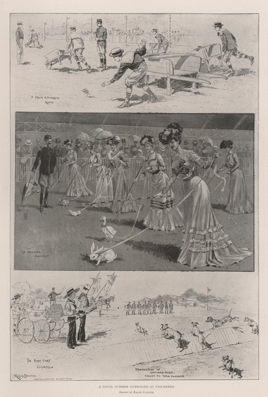 En roman sommargymkhana på Vincennes av Ralph Cleaver