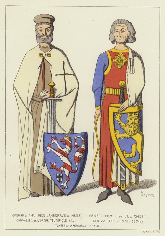 Conrad de Thüringen av Raphael Jacquemin