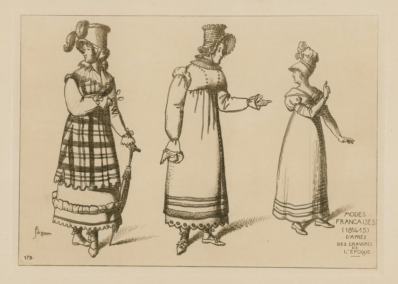 Franskt mode (1814-15) av Raphael Jacquemin