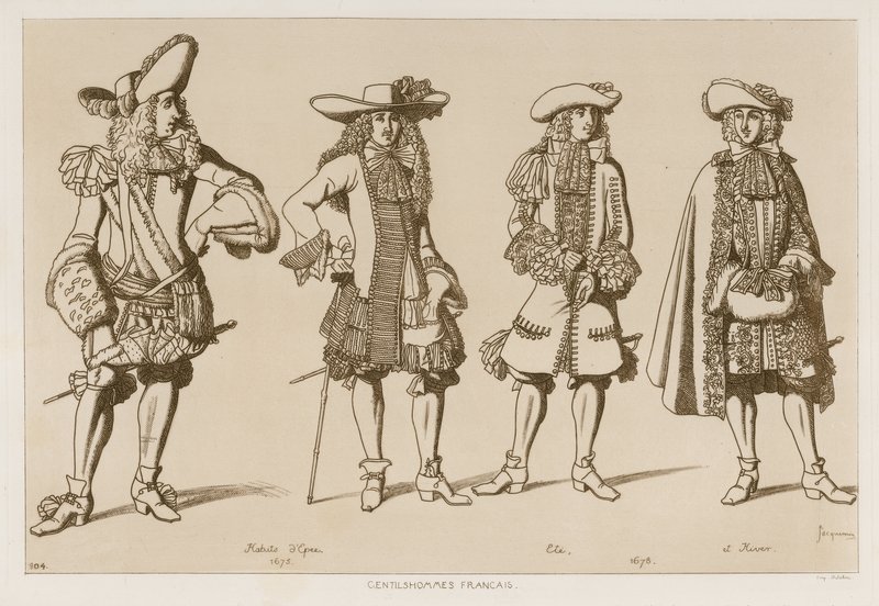 Franska herrar från 1600-talet av Raphael Jacquemin
