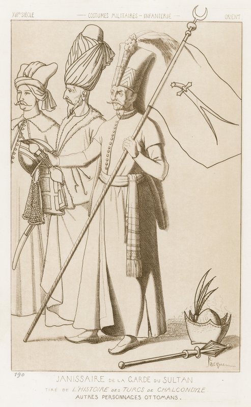 Sultanens janitsjarvakt av Raphael Jacquemin