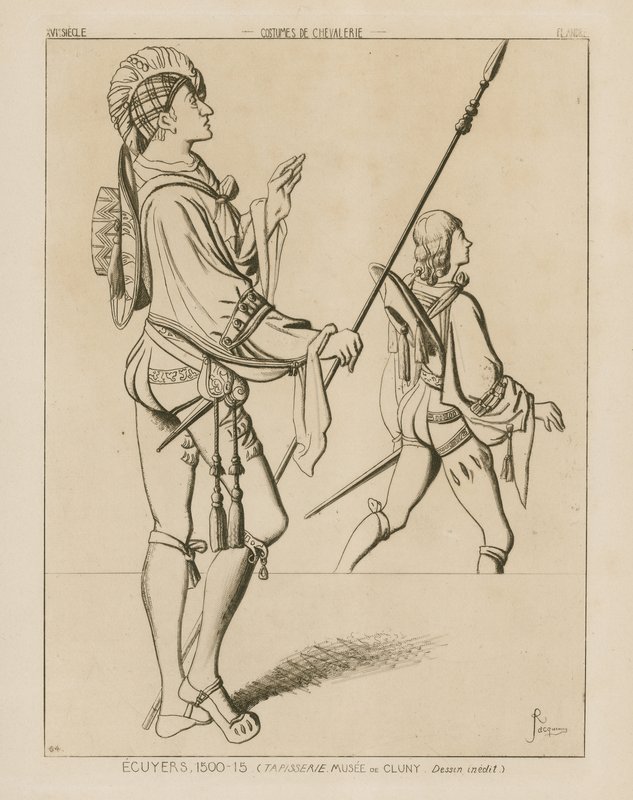 Squires, 1500-1515 av Raphael Jacquemin
