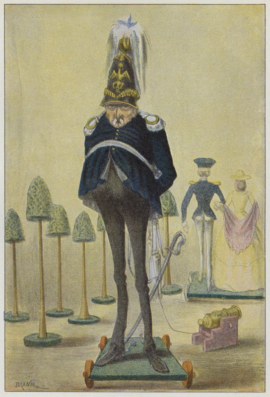 Artilleriöversten av Renard Jules Draner