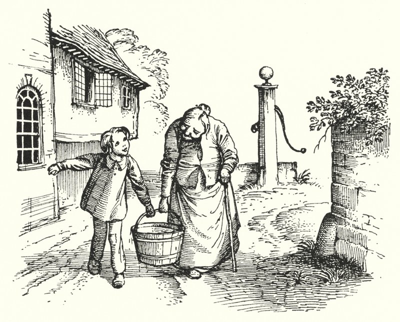 HC Andersen: Little Tuk (litho) av Rex (after) Whistler