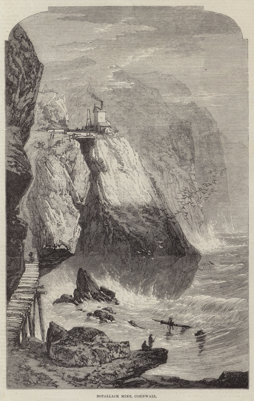 Botallack Mine, Cornwall av Richard Principal Leitch