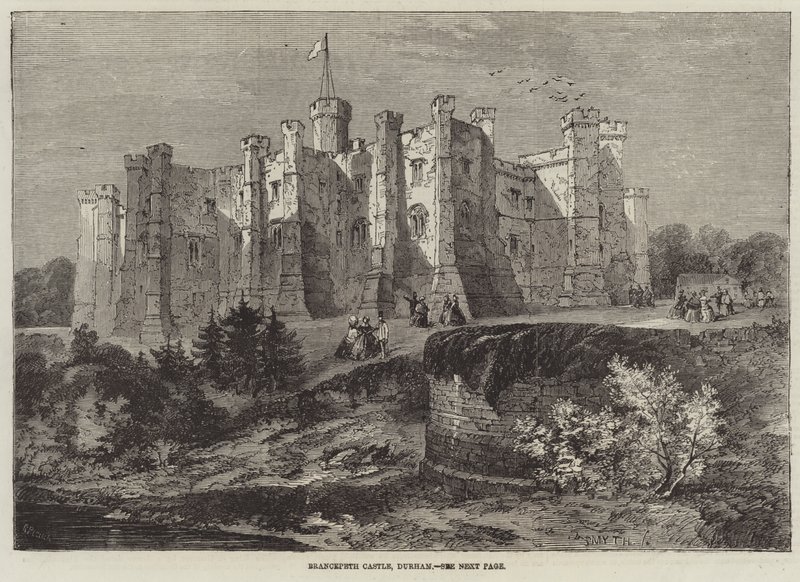 Brancepeth Castle, Durham av Richard Principal Leitch