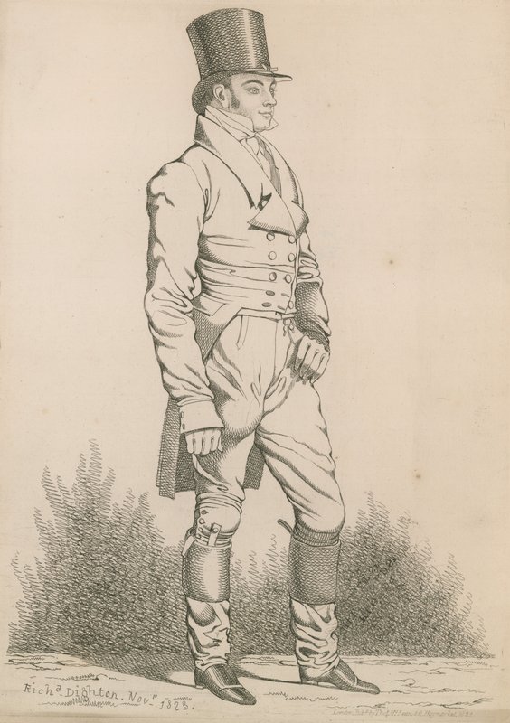 Oidentifierad gentleman av Richard Dighton