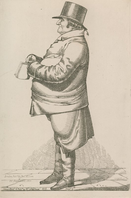 Oidentifierad gentleman av Richard Dighton