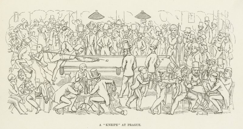 En Kneipe i Prag av Richard Doyle
