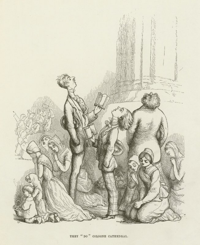De gör Kölnerdomen av Richard Doyle