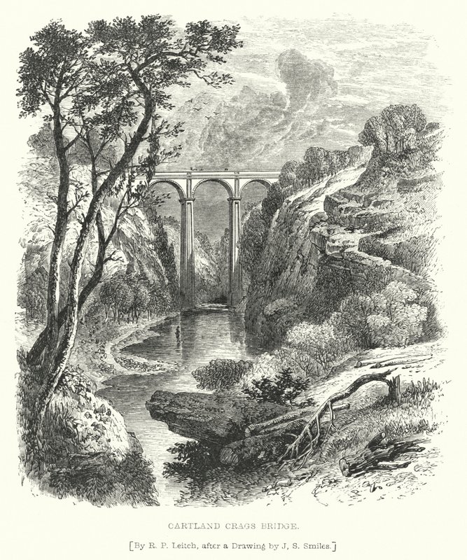 Cartland Crags Bridge av Richard Principal Leitch