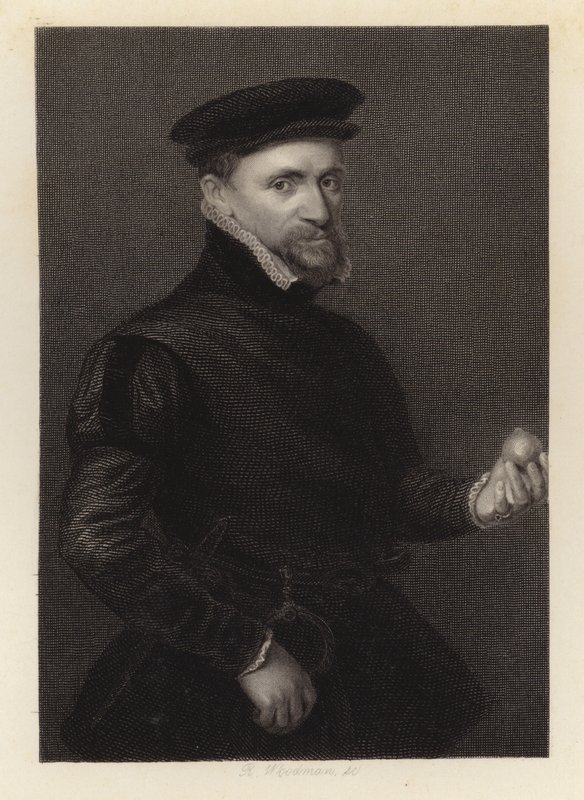 Porträtt av Sir Thomas Gresham av Richard Woodman