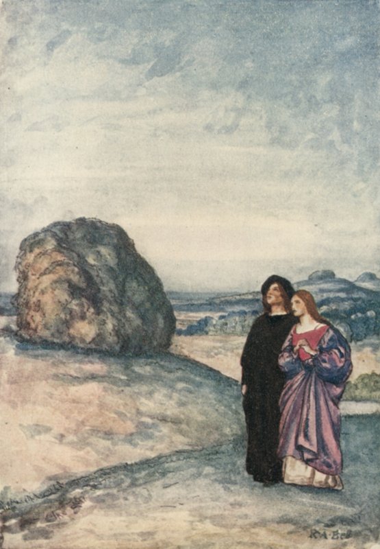 To A Skylark av Percy Bysshe Shelley av Robert Anning Bell