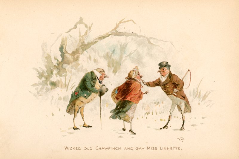 Illustration för The Twigs or Christmas at Ruddock Hall av Robert Dudley