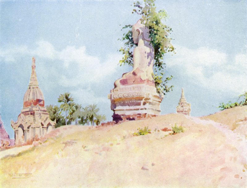En Buddha, nära Pagan av Robert George Talbot Kelly