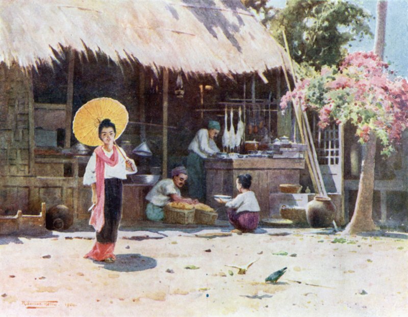 En bybutik av Robert George Talbot Kelly