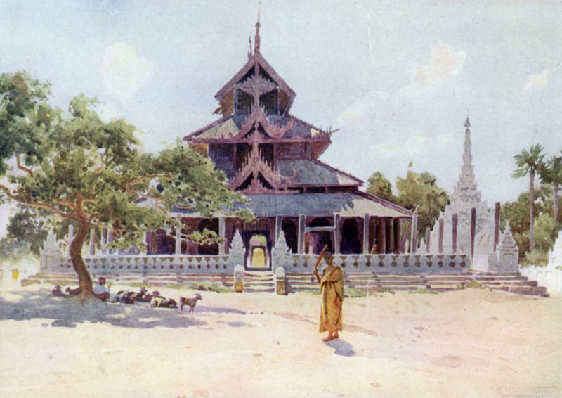 A Zeyat, Mandalay av Robert George Talbot Kelly