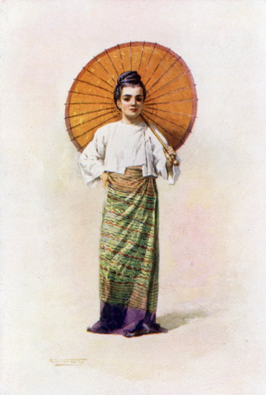 Ma-Hla-Byu (Miss Pretty and Fair) av Robert George Talbot Kelly