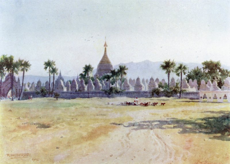 Kuthodau, Mandalay av Robert George Talbot Kelly