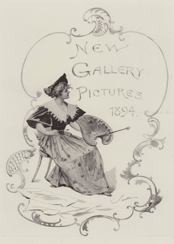 Nya galleribilder, 1894 av Robert Sauber