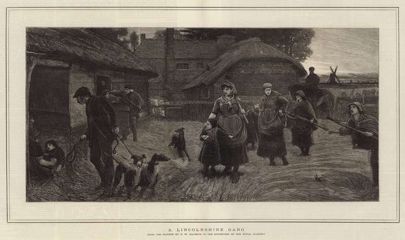 Ett Lincolnshire-gäng av Robert Walker Macbeth