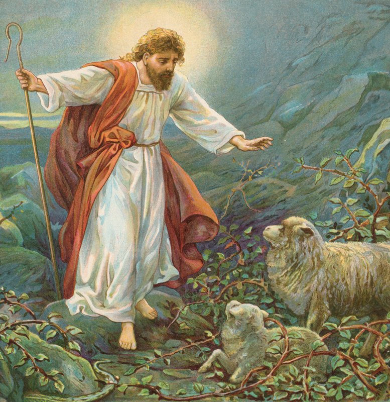 Jesus Kristus, den ömma herden av Robert Ambrose Dudley