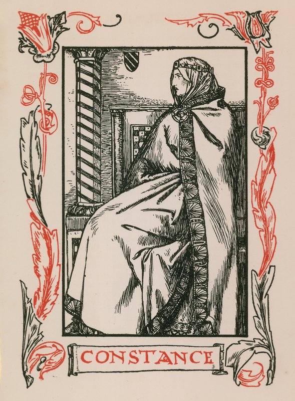Constance, kung John av Robert Anning Bell