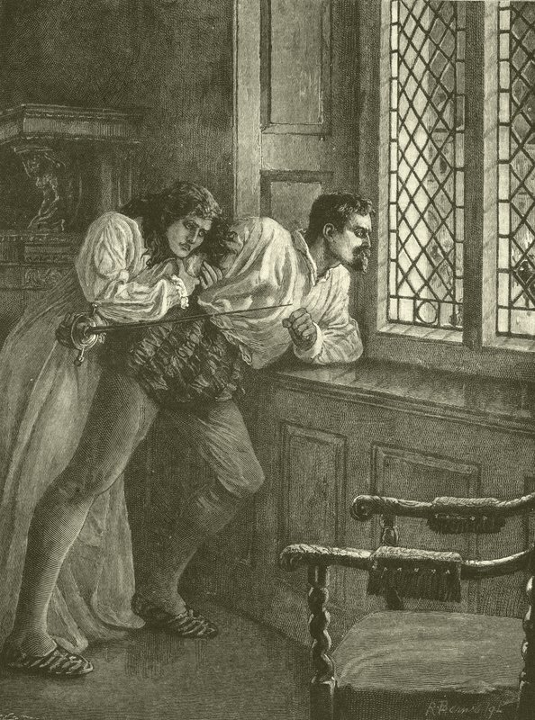 Hugenotten (gravyr) av Robert Barnes