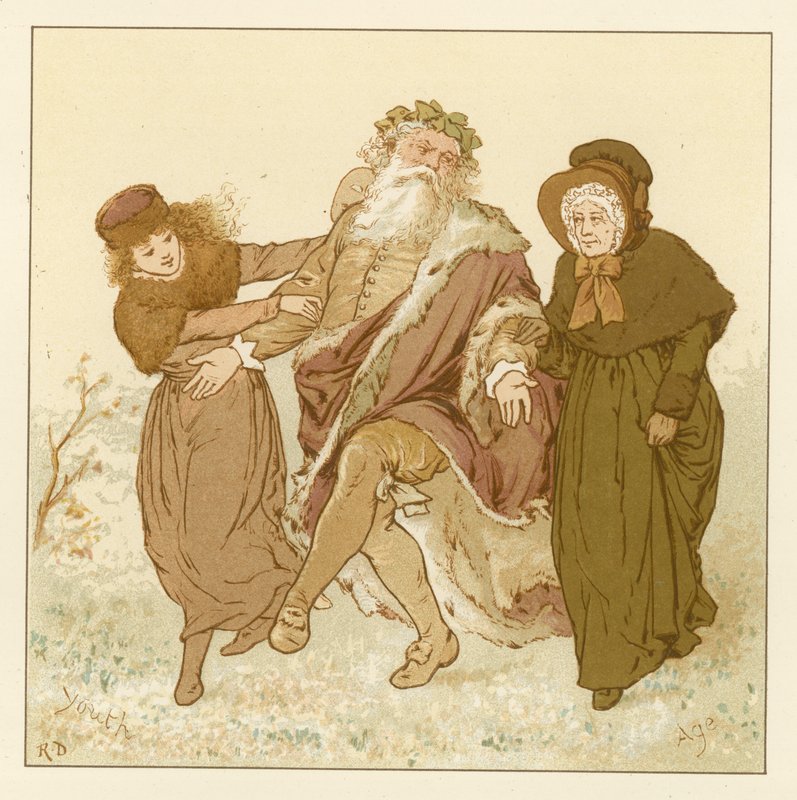 Skildring av december månad av Robert Dudley