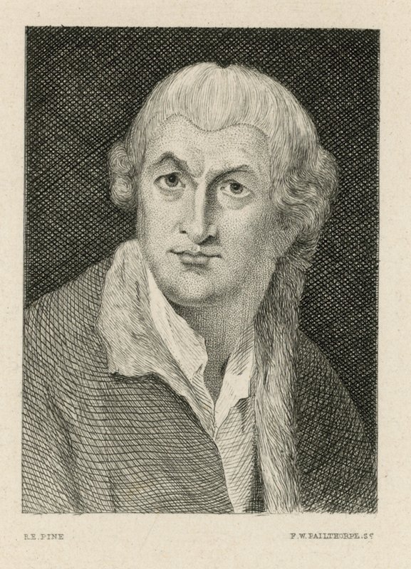 David Garrick, skådespelare av Robert Edge Pine