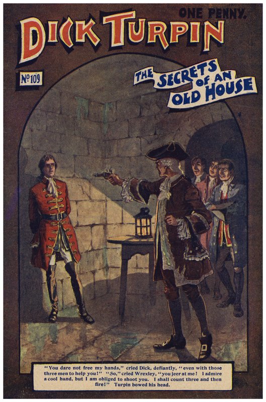 Dick Turpin (färg litho) av Robert Prowse Jnr