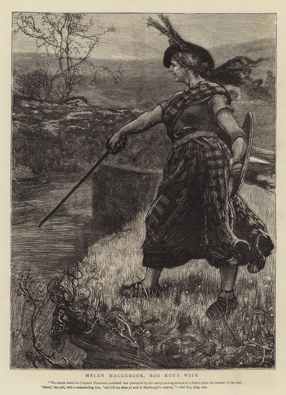 Helen Macgregor, Rob Roys fru av Robert Walker Macbeth