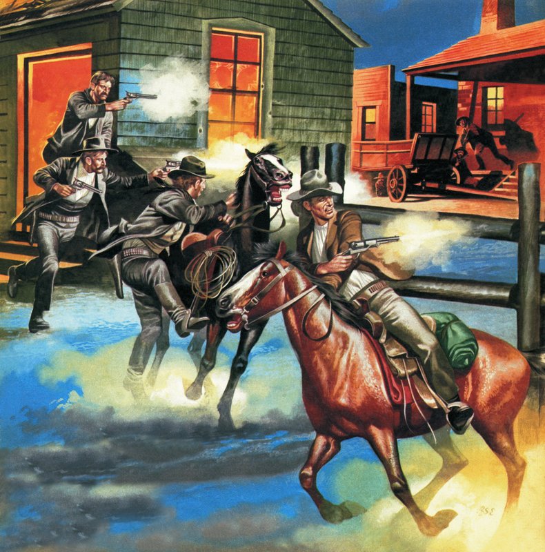 Billy the Kid -- den ökände revolvermannen av Ron Embleton