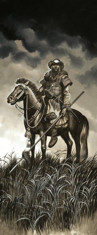 Mongolisk krigare av Ron Embleton