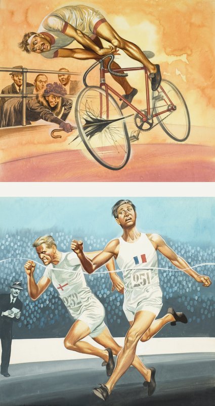 Sportsmen av Ron Embleton