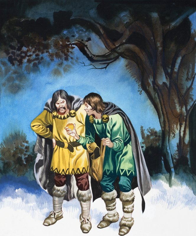 De magiska äpplena av Ron Embleton