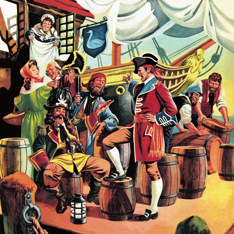 Piraterna från Penzance av Ron Embleton