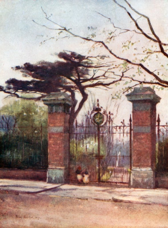 Ingång till Apotekernas trädgård av Rose Maynard Barton