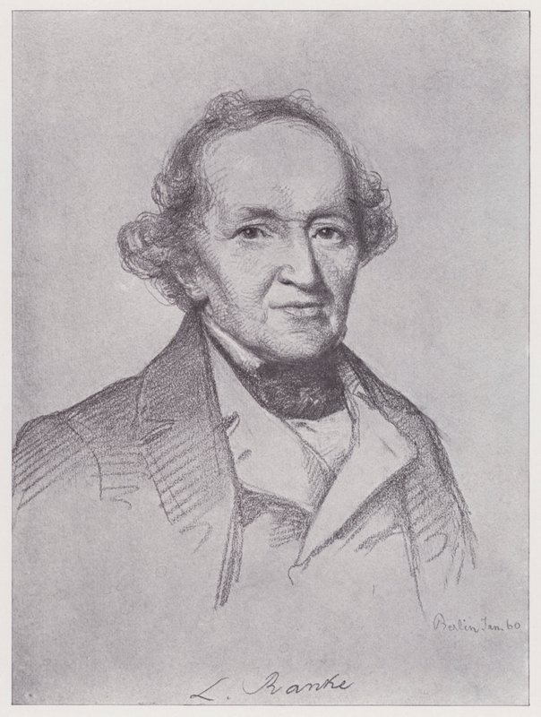 Leopold Von Ranke (litho) av Rudolf Lehmann