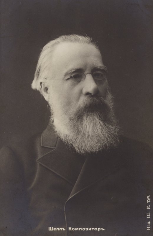 Boris Fitinhof-Schell, rysk kompositör, sent 1800-tal av Russian Photographer