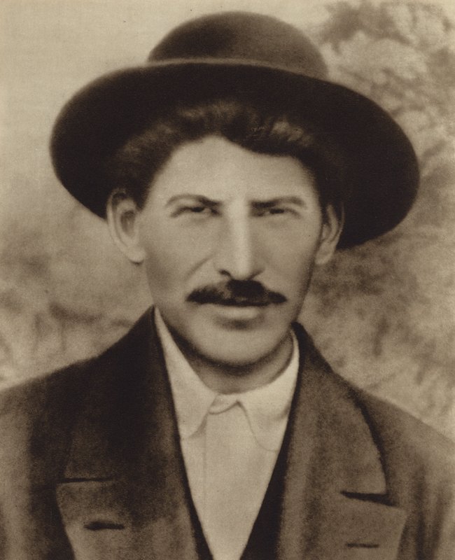 Josef Stalin under sin exil i Sibirien, 1915 av Russian Photographer