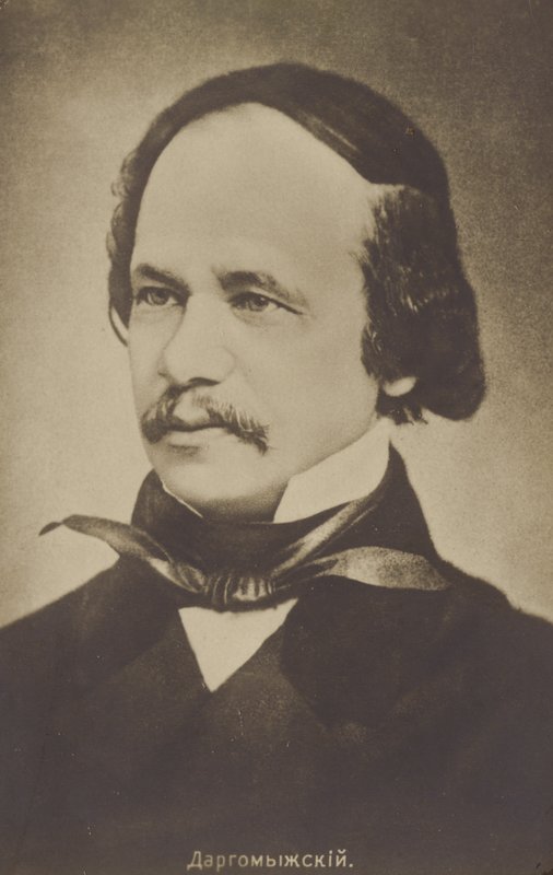 Alexander Sergeyevich Dargomizhsky, rysk kompositör (1813-1869) av Russian Photographer