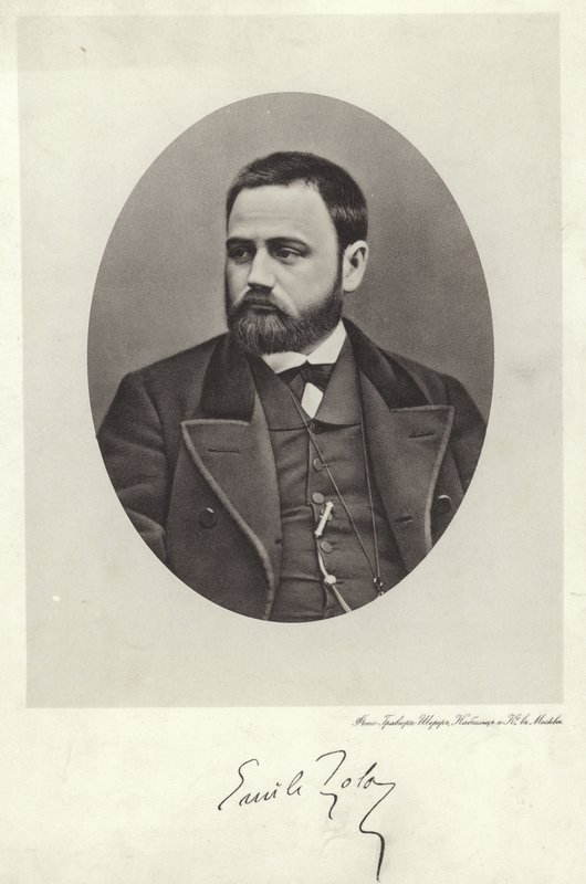 Emile Zola av Russian Photographer