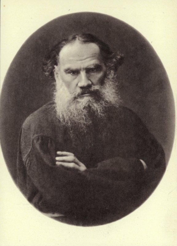 L N Tolstoi, Moskva av Russian Photographer