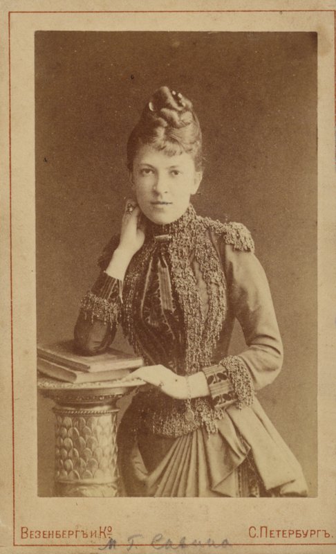 Maria Savina, rysk skådespelerska av Russian Photographer
