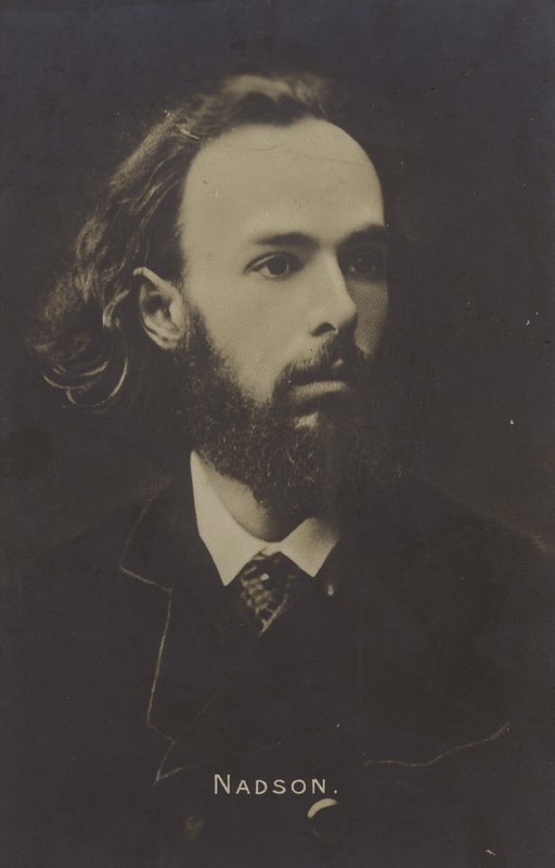Semyon Nadson, rysk poet av Russian Photographer