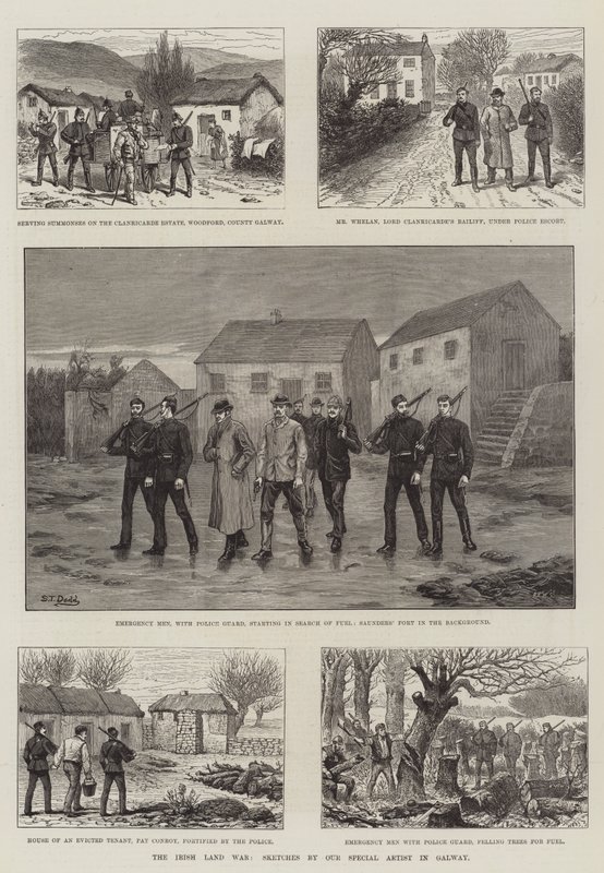 Det irländska landkriget av S.T. Dadd