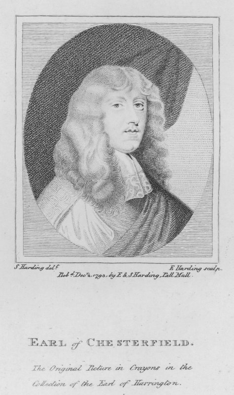 Earl of Chesterfield (gravyr) av S. (after) Harding