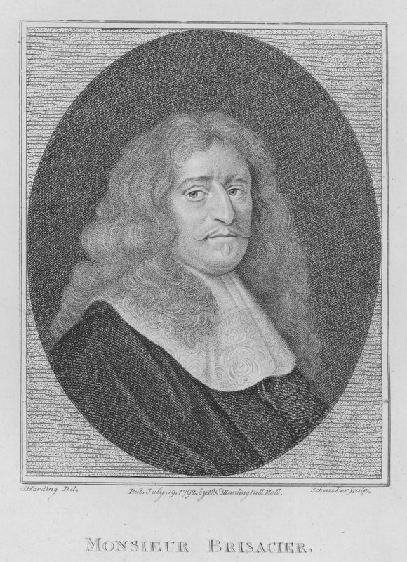 Mister Brisacier (gravyr) av S. (after) Harding